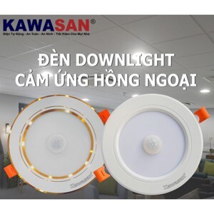 Đèn Led cảm ứng hồng ngoại chuyển động Kawa DSB9W