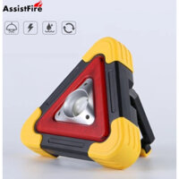 Đèn LED Cảnh Báo Nguy Hiểm Đa Năng Hình Tam Giác Kiêm Pin Sạc Dự Phòng Cho Ô Tô Xe Hơi Dong Auto