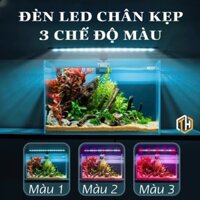 Đèn led chân kẹp [YEE] chuyên dùng cho các bể thuỷ sinh với 3 chế độ màu ánh sáng mạnh tiết kiệm điện.