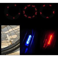 Đèn led chạy chữ gắn van xe máy xe đạp cảm ứng rung thông minh chống nước công nghệ độc đáo