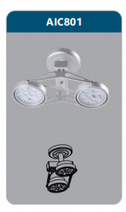 Đèn led chiếu điểm Duhal AIC801 2x9W