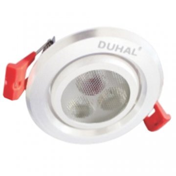 Đèn led chiếu điểm âm trần 3W Duhal DFN203