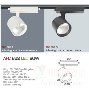 Đèn led chiếu điểm Anfaco AFC-862T-18W