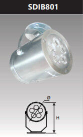 Đèn led chiếu điểm gắn trần 5w SDIB801