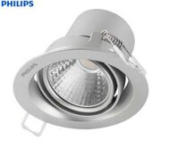 Đèn Led chiếu điểm Philips 59776 Pomeron 7W SI (Bạc)