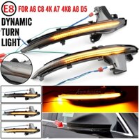 Đèn LED chiếu hậu ô tô Đèn báo rẽ năng động, Audi A6, C8, 4A, A7, 4K, A8, D5, 4N, 2019, 2020, 2 chiếc