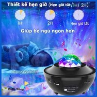 Đèn Led Chiếu Sao Galaxy, Mây Thiên Hà Kiêm Loa Bluetooth Phát Nhạt- Đèn Ngủ Led Galaxy Ngàn Sao