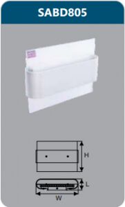 Đèn led chiếu vách 6w SABD805