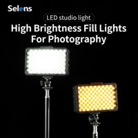 Đèn LED chụp ảnh Selens 198 LED Video Light 7500K / 3200K Camera Hot Shoe LED