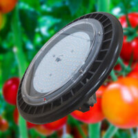 Đèn LED Chuyên dụng trồng dưa lưới, cà chua, dâu tây, hoa lan và các dòng cây khác Model LED UFO330 150WWBU