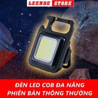 Đèn LED COB Mini cực sáng có nam châm tự hít kim loại pin 500mAh đèn treo móc khóa báo hiệu khẩn cấp - 1 chiếc CBTT