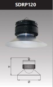Đèn led công nghiệp 120w SDRP120