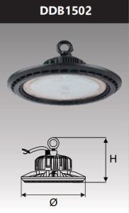 Đèn led công nghiệp chống thấm 150w DDB1502