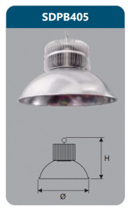Đèn LED công nghiệp Duhal SDPB405 - 200W