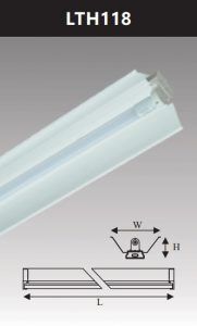 Đèn led công nghiệp sơn tĩnh điện1x20w LTH118