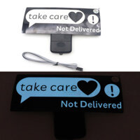 Đèn LED Cửa Sổ Ô Tô Miếng Dán Kính Chắn Gió Tự Động Moto An Toàn Đề Can Trang Trí Miếng Dán Phụ Kiện Xe Hơi Bảng Đèn Không Có Pin