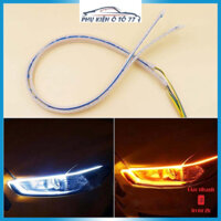 Đèn led dán mí xi nhan xe nháy đuổi 30cm, 45cm, 60cm ,Bộ đèn led mí xe hơi tích hợp xi nhan đuổi daylight chống nước