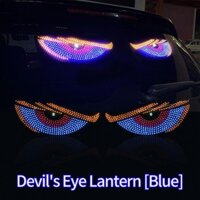 Đèn LED đào cho ô tô USB Cửa sổ phía sau ô tô Màn hình tương tác Sáng tạo Đèn LED tự động Big Devil Eyes Bảng điều khiển Hiển thị Ký caeudopvn