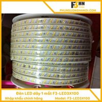 Đèn Led dây 3 hàng mắt (Led dây 5730 220V) | F3-LED3X100