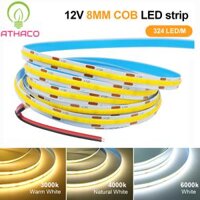 Đèn LED dây COB 12V 324 LED/m cuộn 5 mét
