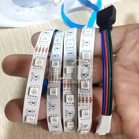 Đèn led dây dán RGB đổi màu 12V 5050 IP20 60 led/m - cuộn 5m