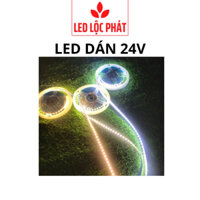 Đèn led dây dán tường tủ 24v, cuộn led dây dán trang trí