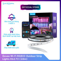 Đèn LED dây trang trí Govee Wifi RGBIC Outdoor Strip Lights H6172  Đèn nội ngoại thất thông minh, dễ điều khiển, chống nước