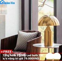 Đèn Led để bàn học làm việc phòng ngủ cao cấp DB507A Ngân Tin (Tặng kèm 2 bóng Led Bulb 7W ánh sáng vàng)