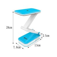 Đèn Led Để Bàn Học Xếp Gọn Tiện Lợi - 24 Bóng Led Để Bàn Làm Việc - Nhiều Màu Sắc KM-6668C