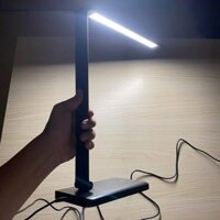 Đèn led để bàn làm việc bằng hợp kim nhôm cao cấp, cổng USB thuận tiện (DL01)