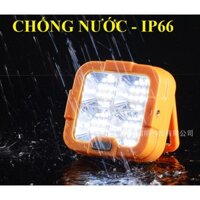 Đèn led Đèn năng lượng mặt trời 100W siêu sáng D5 thời gian sáng 10h sạc bằng điện hoặc năng lượng mặt trời chống nước
