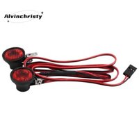 Đèn LED Đèn Pha Sáng Đèn Pha Cho 1 / 10 RC Xe Bánh Xích TRX4 TRX6 Trục SCX10 90046 Tròn 2LED