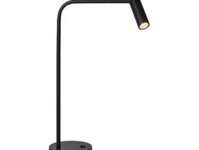 Đèn LED đọc sách đầu giường để bàn cao cấp 3w (Vỏ đen)