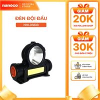 Đèn LED đội đầu Nanoco chóa đèn to/ nhỏ (công suất 3,5W, điều chỉnh độ sáng,pin Lithium 1200mAh, hoạt động 4h)