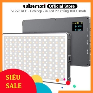 Đèn LED đổi màu RGB - ULANZI VL276 Full Color RGB Panel Light