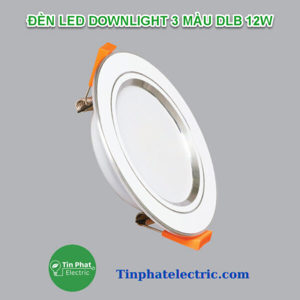 Đèn LED Downlight 3 Màu DLB 12W
