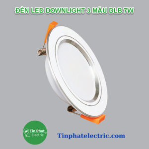 Đèn LED Downlight 3 Màu DLB 7W