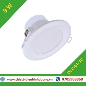 Đèn LED Downlight 3 Màu DLC 9W