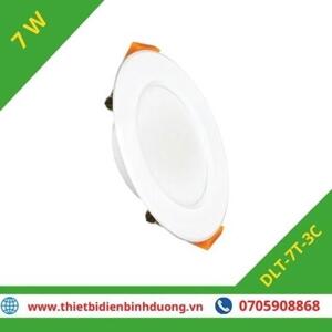 Đèn LED Downlight 3 màu DLT 7W