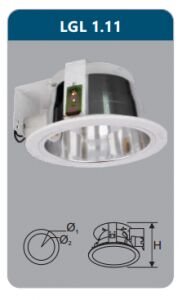 Đèn led downlight âm trần 3w LGL1.11