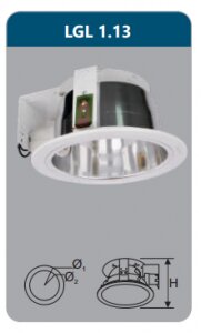 Đèn led downlight âm trần 5w LGL1.13