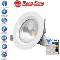 Đèn LED Downlight âm trần 9W Wifi-Bluetooth Rạng Đông AT14.BLE 90/9W thông minh