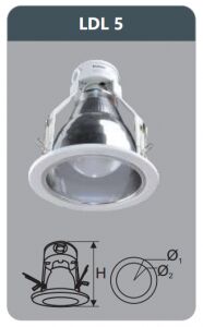 Đèn led downlight âm trần 9w LDL5