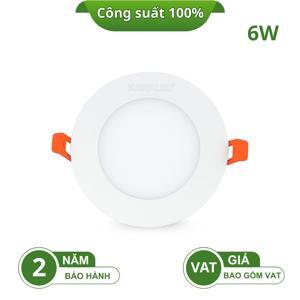 Đèn Led downlight âm trần DL108-6W