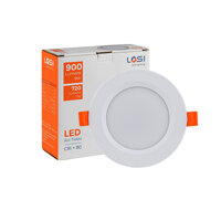 Đèn LED Downlight Âm Trần Mặt Trắng D90/7W