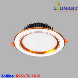 Đèn led downlight âm trần MPE DLVL-9/3C 9W 3 màu