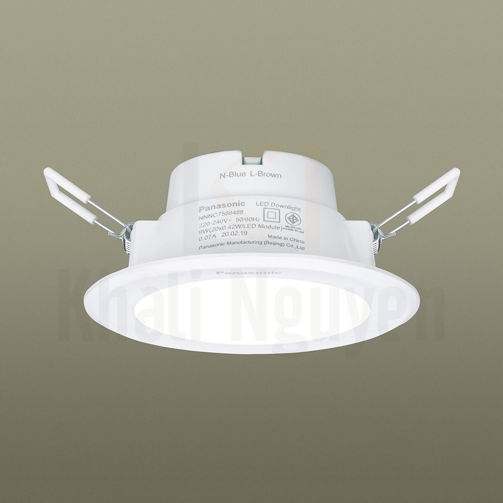 Đèn LED Downlight âm trần tròn 9W PANASONIC NNNC7647188