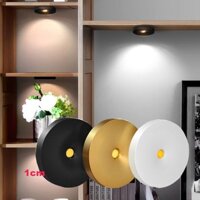 Đèn LED Downlight Bề Mặt Gắn 220V 3W 5W 7W Bảng Điều Khiển Đèn Điểm Siêu Mỏng Chiếu Sáng Trong Nhà Trần Nhà Bếp Tủ Đèn