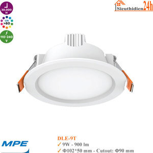 Đèn LED Downlight DLE 9W
