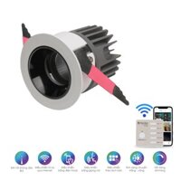 Đèn LED Downlight đổi màu Rạng Đông AT19.BLE 65/7W (A24), Điều khiển bằng Bluetooth